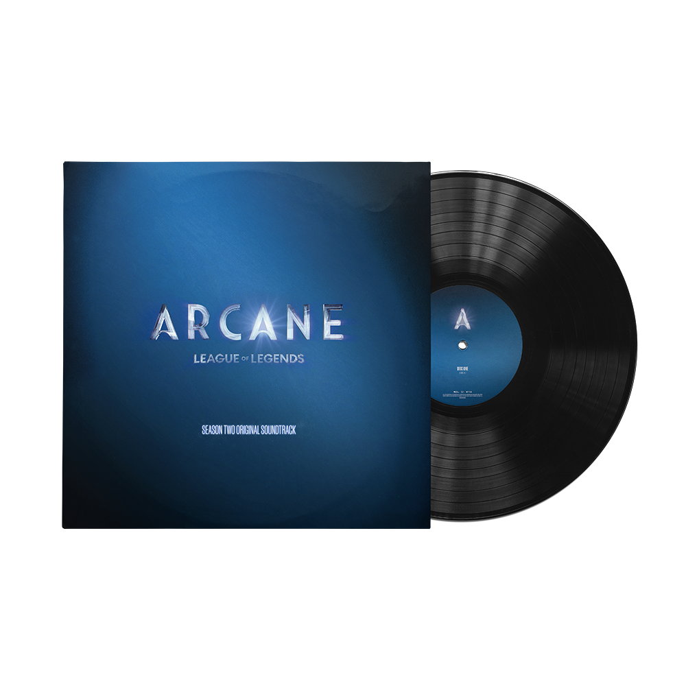 Arcane Season 2 (Official Soundtrack) Standard LP - Black Luxe Cover 1