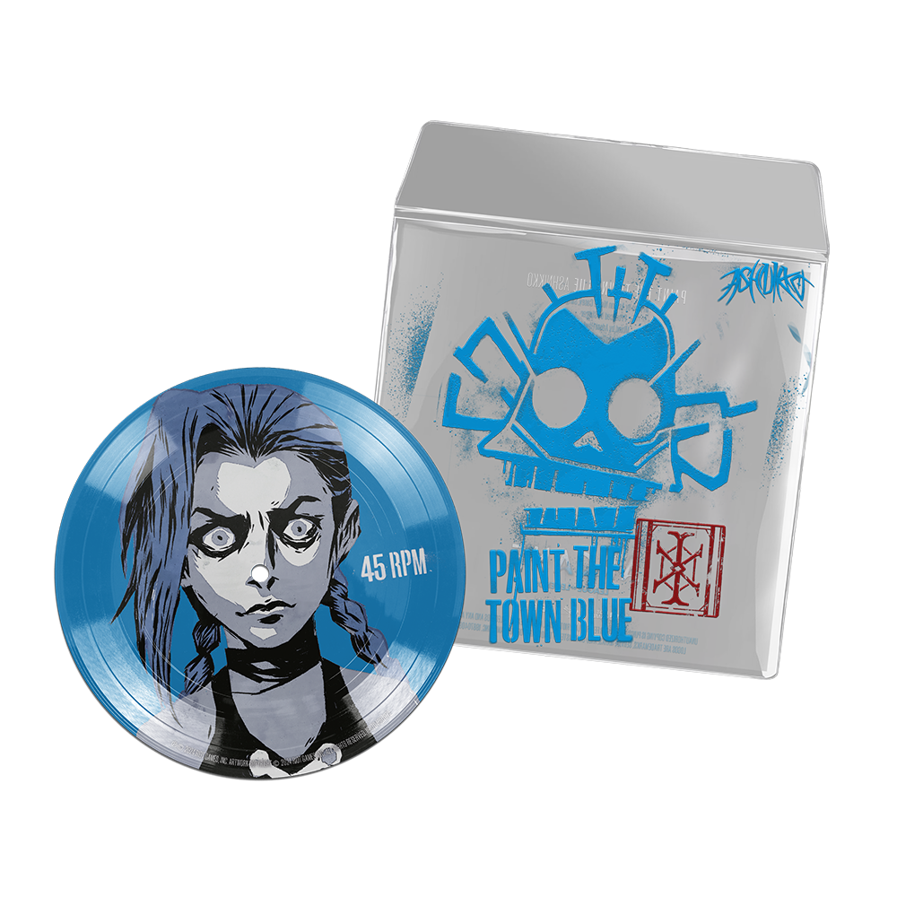 Ashnikko Paint The Town Blue 7 Vinyl Arcane Official Store Ashnikko paint the town blue 7 vinyl arcane official store