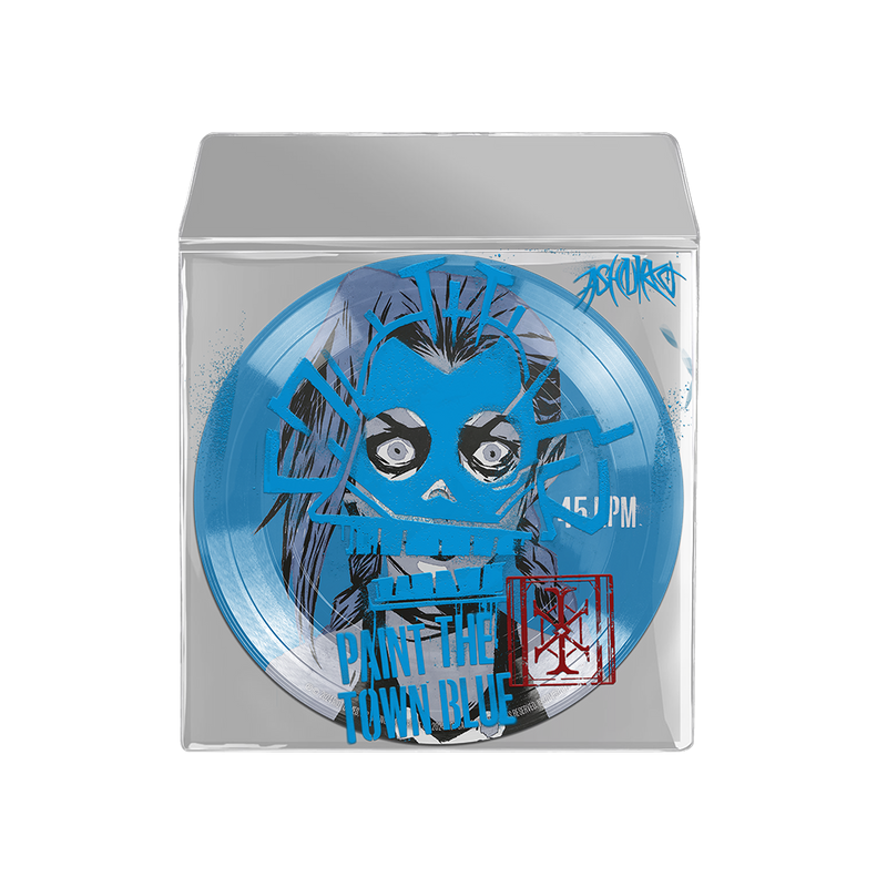 Ashnikko Paint The Town Blue 7 Vinyl Arcane Official Store