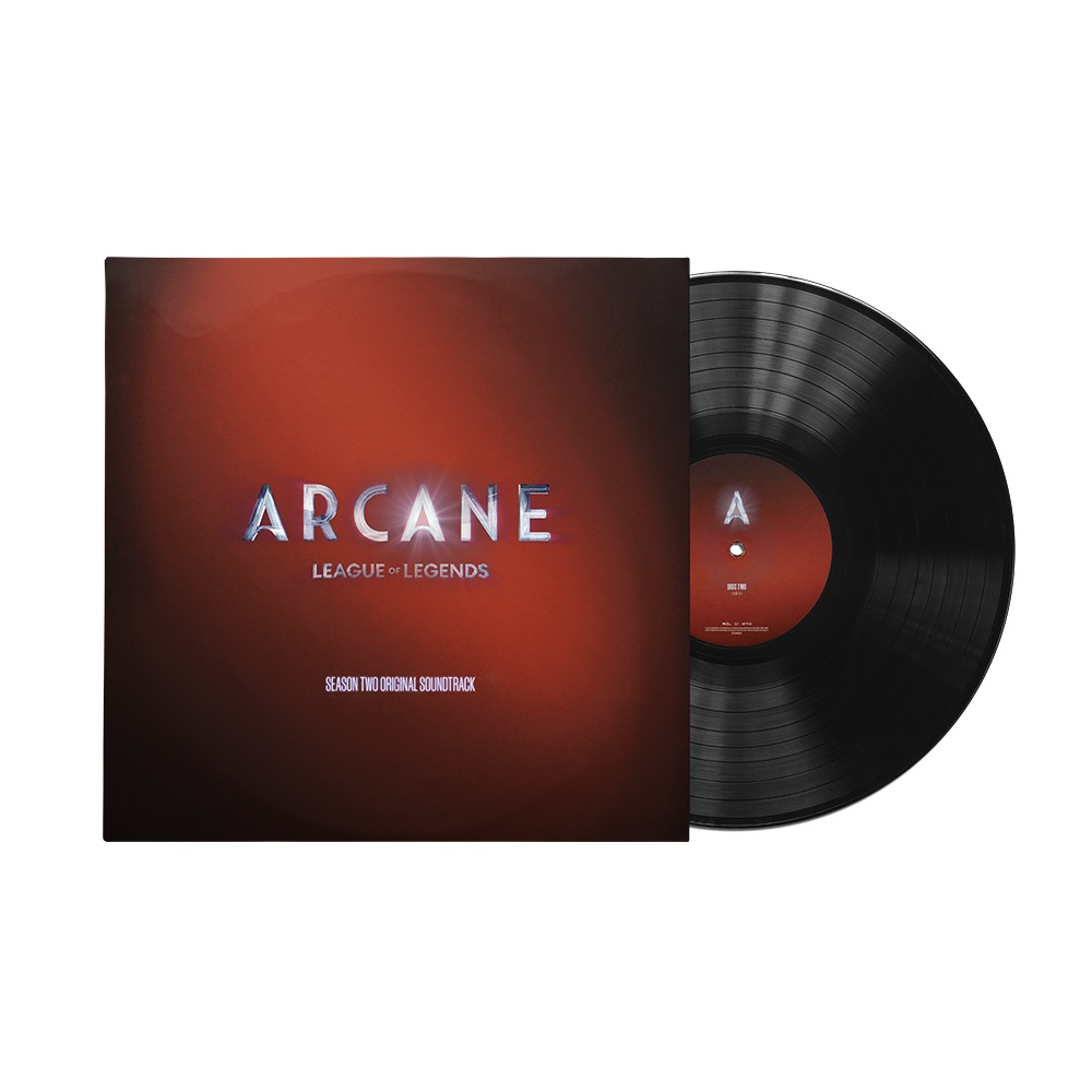 Arcane Season 2 (Official Soundtrack) Standard LP - Black Luxe Cover 2