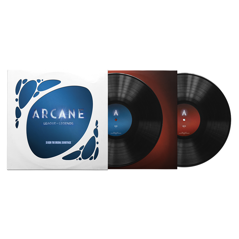 Arcane Season 2 (Official Soundtrack) Standard LP - Black Luxe Sleeves and Discs